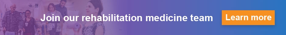 Join our rehabilitation medicine team Join our rehabilitation medicine team
